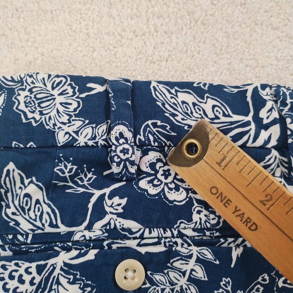 POLO Ralph Lauren Shorts Mens 32 Blue Floral Classic Fit Resort Aloha 9" Inseam - Picture 12 of 12